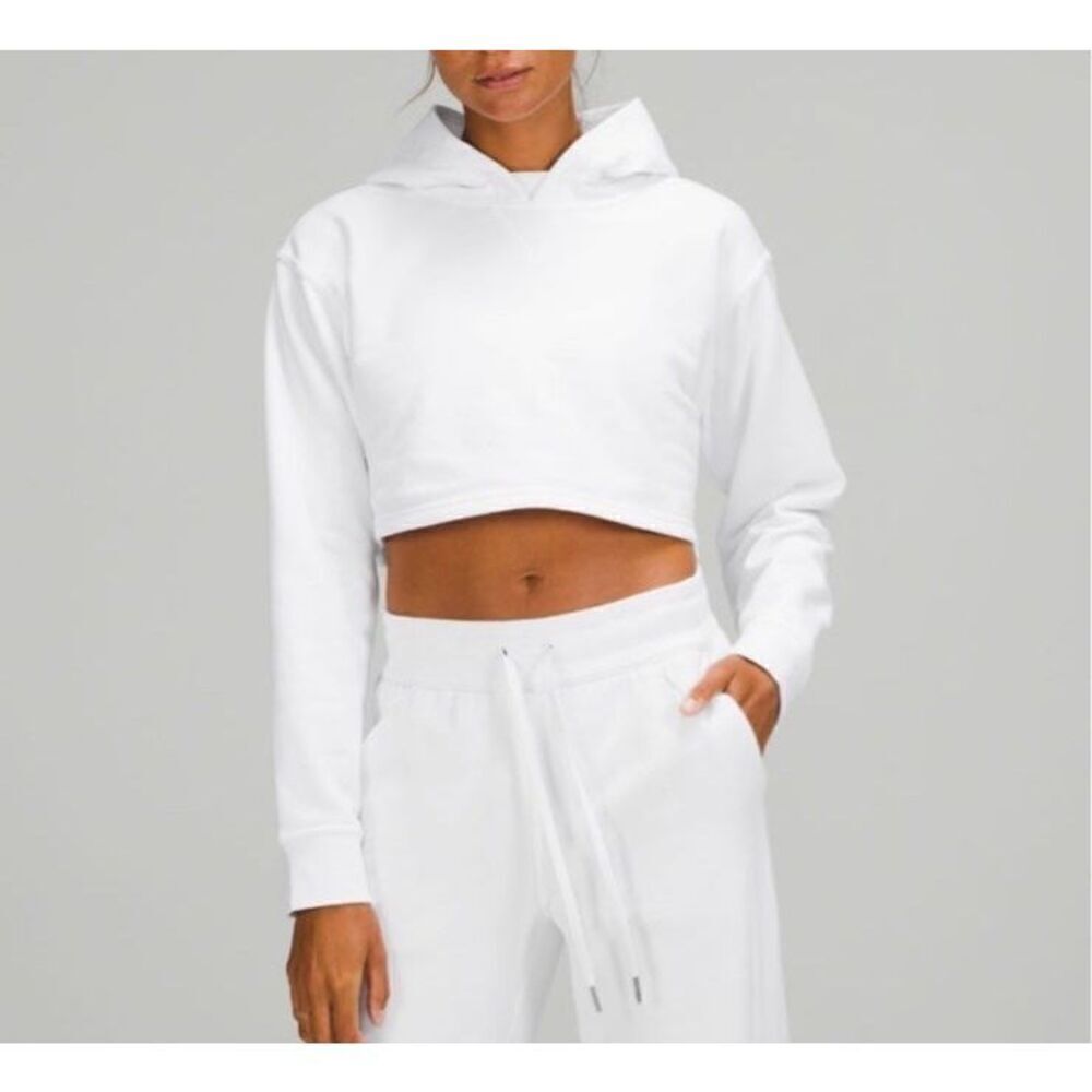 - Lululemon All Yours Cropped Hoodie 12
